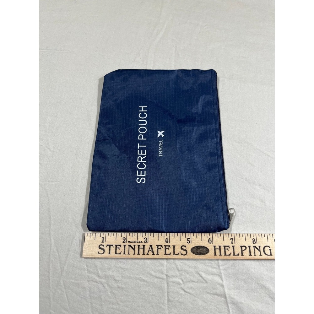5 Clear Vinyl Travel Packing Bags Set Zippered Storage Pouches Various Sizes - Picture 9 of 11